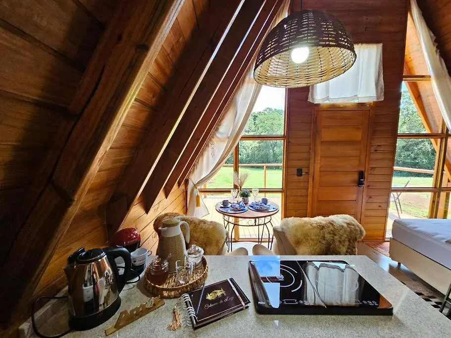 Chalet Sitio Familia Cherba - Cabana Do Lago Videira Brazil